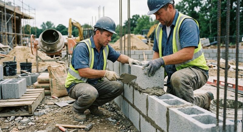 Concrete Blocks Installation in Stamford, CT